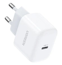 Зарядное устройство UGREEN CD241 (10220) Mini USB-C 20W PD Fast Charger. Цвет: белый