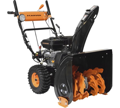 Снегоуборщик бензин. Carver STG 7056WEL 7л.с.