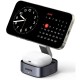 Зарядное устройство магнитное беспроводное 2-в-1 UGREEN W526 (35278) 2-in-1 Magnetic Wireless Charge для Iphone&AirPods 7,5W. Цвет: серый космос