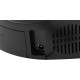 Радиобудильник Harper HCLK-1006 черный LED подсв:зеленая часы:цифровые AM/FM