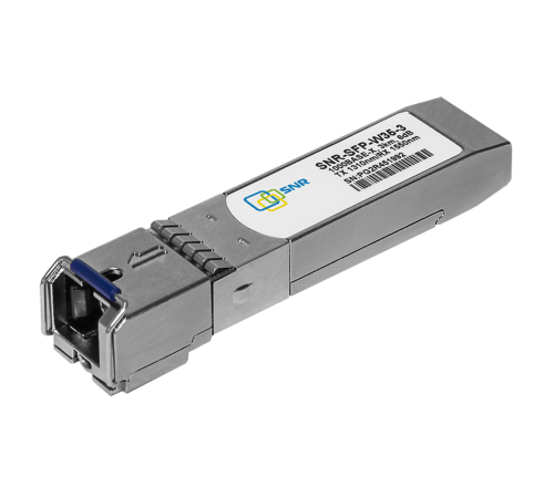Модуль SFP WDM, дальность до 3км (6dB), 1310нм, индустриальный Модуль SFP WDM, дальность до 3км (6dB), 1310нм, индустриальный