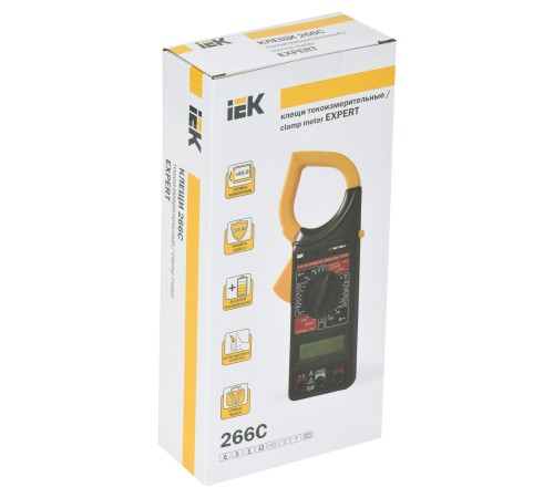 Клещи токоизмерительные IEK Expert 266C