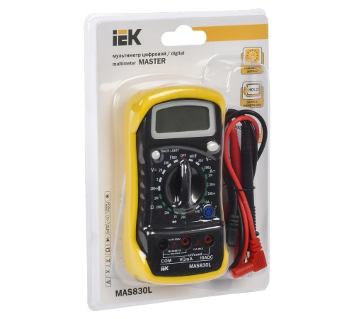 Мультиметр IEK Master MAS830L
