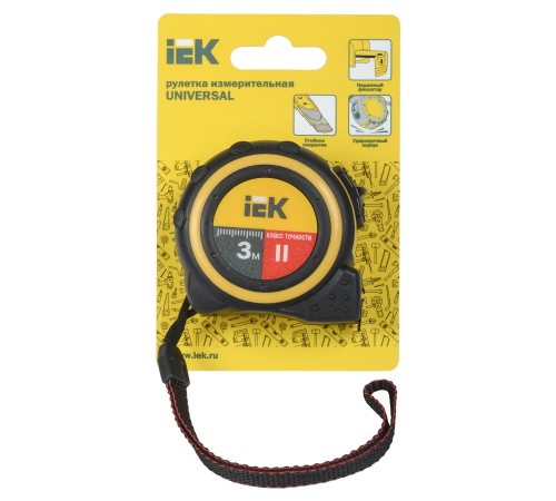 Рулетка IEK Universal