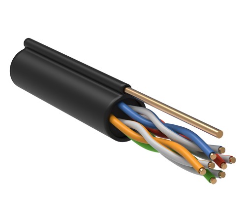 Кабель информационный ITK Generica BC3-C5E04-359-305-G кат.5е F/UTP общий экран 4X2X24AWG LDPE внешний 305м черный Кабель информационный ITK Generica BC3-C5E04-359-305-G кат.5е F/UTP общий экран 4X2X24AWG LDPE внешний 305м черный