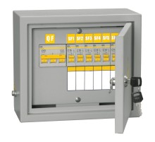 Щит распределительный IEK MSM10-3N-06-31 ОЩВ-3-63-6-0 36 УХЛ4 навесной 310мм 120мм 265мм 63A 6мод. металл IP31 серый 1мм (упак.:1шт)