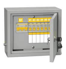 Щит распределительный IEK MSM10-3N-06-31 ОЩВ-3-63-6-0 36 УХЛ4 навесной 310мм 120мм 265мм 63A 6мод. металл IP31 серый 1мм (упак.:1шт)