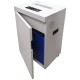Шредер Office Kit S500 (2х15) белый (секр.P-5)/фрагменты/17лист./50лтр./скрепки/скобы/пл.карты/CD