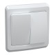 Выключатель IEK Вега скрыт. 2кл. IP20 белый (упак.:1шт) (EVV20-K01-10-DM)