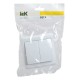 Выключатель IEK Вега скрыт. 2кл. IP20 белый (упак.:1шт) (EVV20-K01-10-DM)