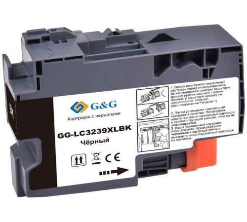 Картридж струйный G&G GG-LC3239XLBK черный (129мл) для Brother HL-J6000DW/J6100DW