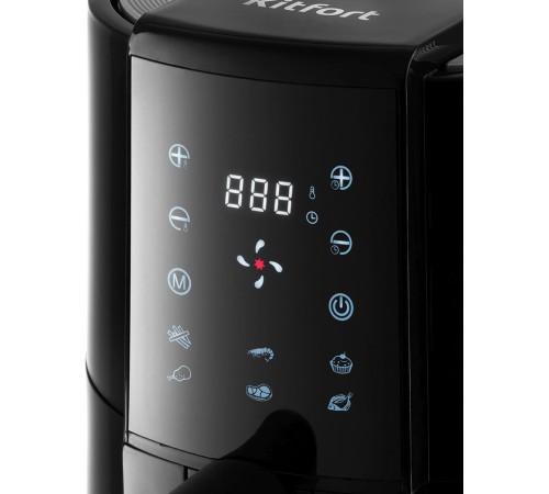 Аэрогриль Kitfort КТ-2225 черный