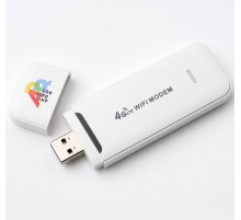 Модем 3G/4G Anydata W150 USB Wi-Fi Firewall +Router внешний белый