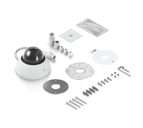 Камера видеонаблюдения Ubiquiti UniFi Protect Camera AI Dome 4K (8MP), 30 к/с, 109,9°, ИК-подсветка до 40 м