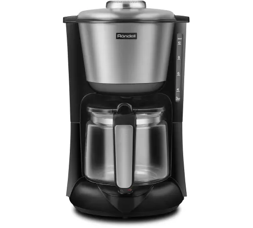 Кофеварка капельная Rondell 1100-RE-01 1000Вт серебристый/черный Кофеварка капельная Rondell 1100-RE-01 1000Вт серебристый/черный