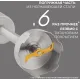 Блендер погружной Rondell 1301-RE-01 1200Вт серебристый