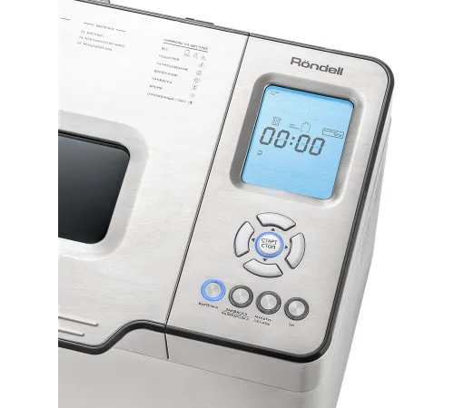 Хлебопечь Rondell 1640-RE-01, 600Вт, серебристый Хлебопечь Rondell 1640-RE-01, 600Вт, серебристый