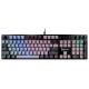 Клавиатура A4Tech Bloody B828N механическая серый/черный USB Multimedia for gamer LED