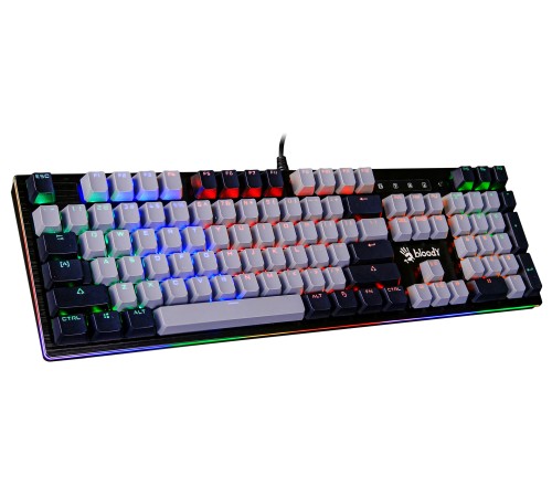 Клавиатура A4Tech Bloody B828N механическая серый/черный USB Multimedia for gamer LED Клавиатура A4Tech Bloody B828N механическая серый/черный USB Multimedia for gamer LED