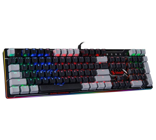 Клавиатура A4Tech Bloody B808N механическая черный USB Multimedia for gamer LED Клавиатура A4Tech Bloody B808N механическая черный USB Multimedia for gamer LED