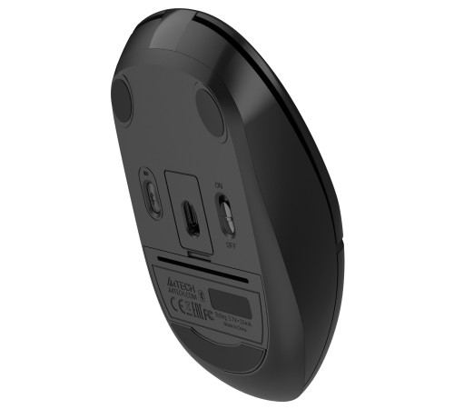 Мышь A4Tech Fstyler FB12 черный оптическая (1200dpi) беспроводная BT/Radio USB (3but) Мышь A4Tech Fstyler FB12 черный оптическая (1200dpi) беспроводная BT/Radio USB (3but)