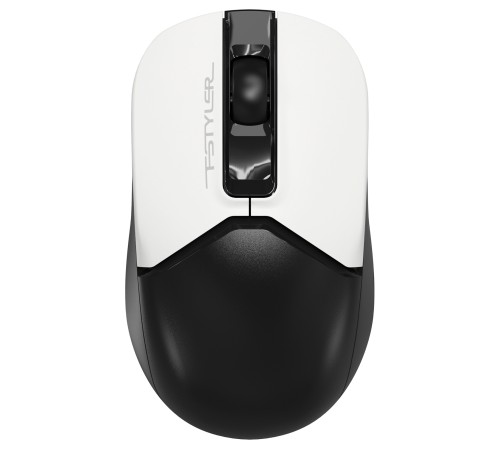 Мышь A4Tech Fstyler FB12 белый/черный оптическая (1200dpi) беспроводная BT/Radio USB (3but) Мышь A4Tech Fstyler FB12 белый/черный оптическая (1200dpi) беспроводная BT/Radio USB (3but)