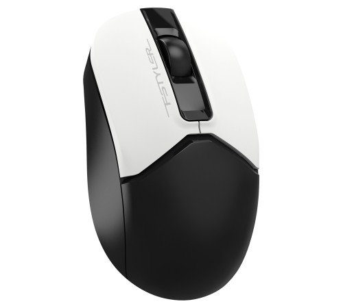 Мышь A4Tech Fstyler FB12 белый/черный оптическая (1200dpi) беспроводная BT/Radio USB (3but) Мышь A4Tech Fstyler FB12 белый/черный оптическая (1200dpi) беспроводная BT/Radio USB (3but)