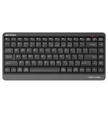 Клавиатура A4Tech Fstyler FBK11 черный/серый USB беспроводная BT/Radio slim