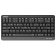 Клавиатура A4Tech Fstyler FBK11 черный/серый USB беспроводная BT/Radio slim