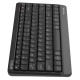 Клавиатура A4Tech Fstyler FBK11 черный/серый USB беспроводная BT/Radio slim