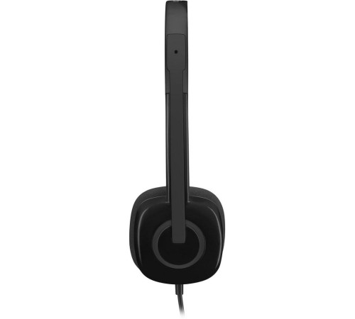 Гарнитура Logitech Headset H151 Stereo black (1 x 3.5мм, кабель 1.8м) (981-000587)