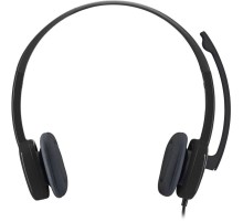 Гарнитура Logitech Headset H151 Stereo black (1 x 3.5мм, кабель 1.8м) (981-000587)