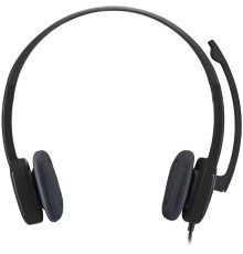 Гарнитура Logitech Headset H151 Stereo black (1 x 3.5мм, кабель 1.8м) (981-000587)