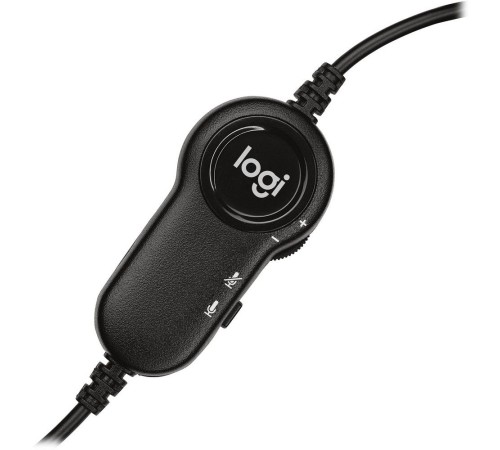 Гарнитура Logitech Headset H151 Stereo black (1 x 3.5мм, кабель 1.8м) (981-000587)