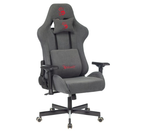 Кресло игровое A4Tech Bloody GC-740 серый крестовина Кресло игровое A4Tech Bloody GC-740 серый крестовина