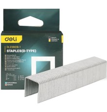 Набор скоб для степлера 1000 шт (Тип D) Deli DL238016-1 (12 х 11,3 х 1,2мм)