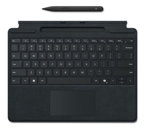Комплект Клавиатура и стилус для планшетного компьютера Microsoft Surface Pro 10 Microsoft Surface Pro 13" Signature Keyboard Copilot Bundle SlimPen2/Eng/black (1864 8X8-00155) Комплект Клавиатура и стилус для планшетного компьютера Microsoft Surface Pro 10 Microsoft Surface Pro 13" Signature Keyboard Copilot Bundle SlimPen2/Eng/black (1864 8X8-00155)