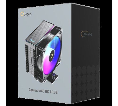 Кулер для процессора Ocypus Gamma A40 BK ARGB (Gamma-A40-BK1AAWN00X-GL) Кулер для процессора Ocypus Gamma A40 BK ARGB (Gamma-A40-BK1AAWN00X-GL)
