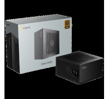 Блок питания 650W Ocypus Delta P650 (ATX, 80+ Bronze, APFC, 20+4 pin, 120mm fan, PCI-E 6+2Px3, 8xSATA) (Delta-P650-B1FDBK024X-EU)
