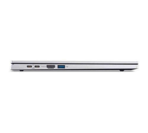 Ноутбук/ ACER Extensa 15 EX215-57-519N 15.6"(1920x1080 (матовый) IPS)/Intel Core i5 1334U(1.3Ghz)/16384Mb/512PCISSDGb/noDVD/Int:Intel HD/Cam/BT/WiFi/50WHr/war 1y/1.8kg/Silver/NoOS