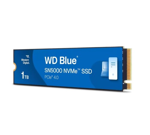 Твердотельный накопитель SSD Western Digital M.2 2280 1TB WD Blue SN5000 WDS100T4B0Е PCI-E 4.0 x4