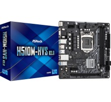 Материнская плата Asrock H510M-HVS R2.0 Soc-1200 Intel H510 2xDDR4 mATX AC`97 8ch(7.1) GbLAN+VGA+HDMI