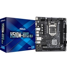 Материнская плата Asrock H510M-HVS R2.0 Soc-1200 Intel H510 2xDDR4 mATX AC`97 8ch(7.1) GbLAN+VGA+HDMI