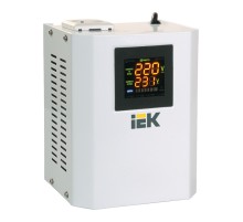 Стабилизатор напряжения IEK Boiler 0.5кВА однофазный белый (IVS24-1-00500)