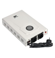 Стабилизатор напряжения IEK Slim 1.5кВА однофазный белый (IVS22-1-D15-09)