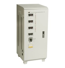 Стабилизатор напряжения IEK СНИ3 7.5кВА трехфазный серый (IVS10-3-07500)
