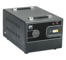 Стабилизатор напряжения IEK Hub 8кВА однофазный черный (IVS21-1-008-13)