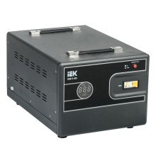 Стабилизатор напряжения IEK Hub 8кВА однофазный черный (IVS21-1-008-13)