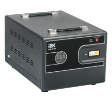 Стабилизатор напряжения IEK Hub 10кВА однофазный черный (IVS21-1-010-13)