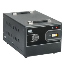 Стабилизатор напряжения IEK Hub 10кВА однофазный черный (IVS21-1-010-13)